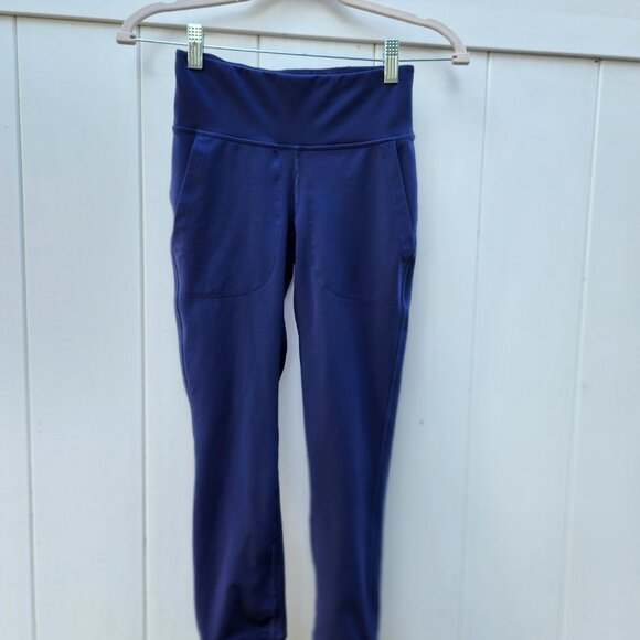 🏆Champion Authentic 🏆Athleticwear Performance Yoga Leggings XS-NAVY BLUE - Picture 7 of 7